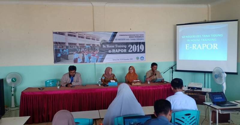 Inovatif, SD Negeri 001 Tana Tidung perdana terapkan e-Rapor SD